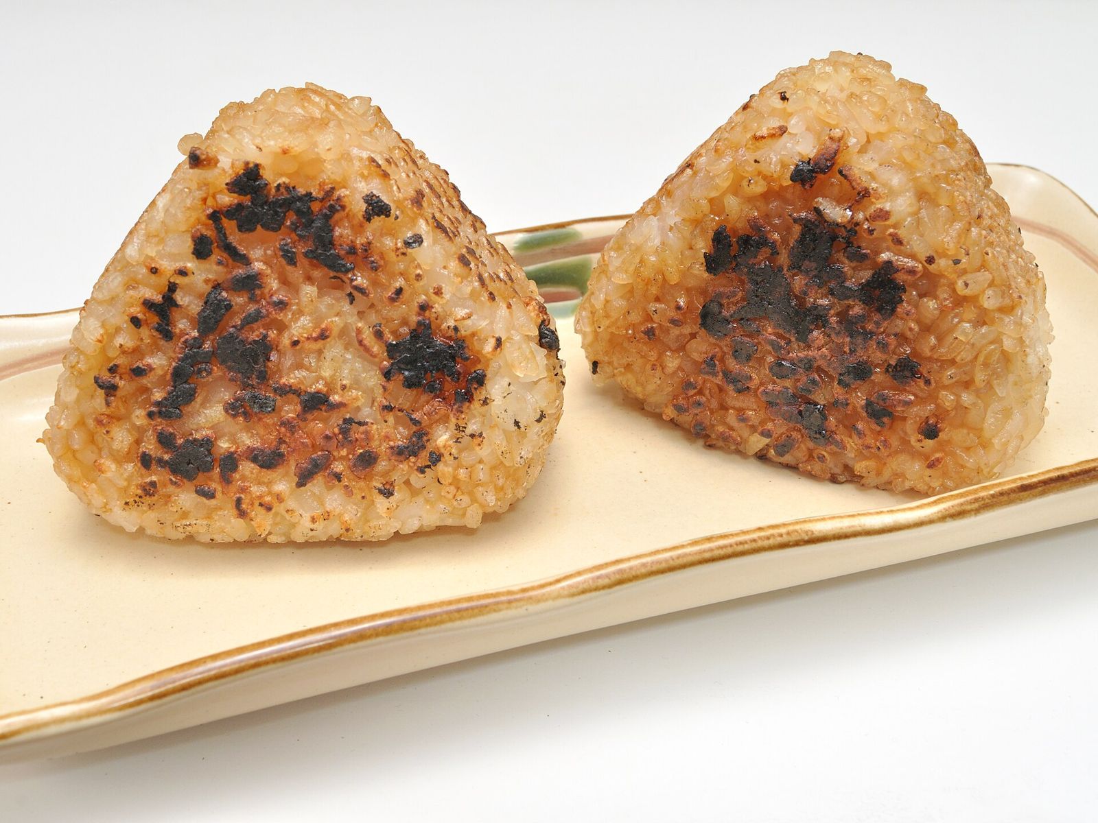 焼きおにぎりと味噌汁